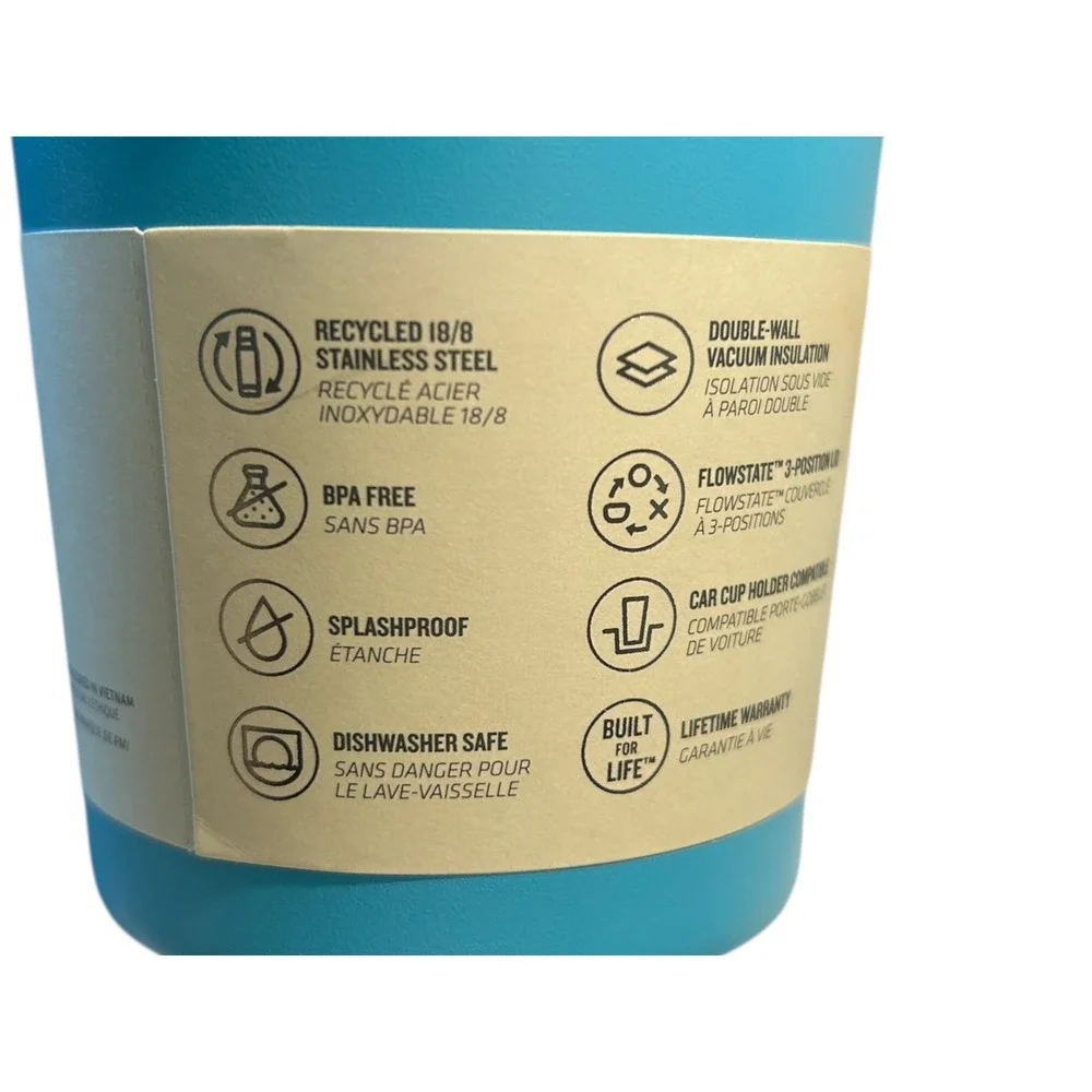 Stanley Quencher H2O Tumbler 30 oz Aqua Blue Flowstate Straw Lid Car Cup Holder - Picture 6 of 10
